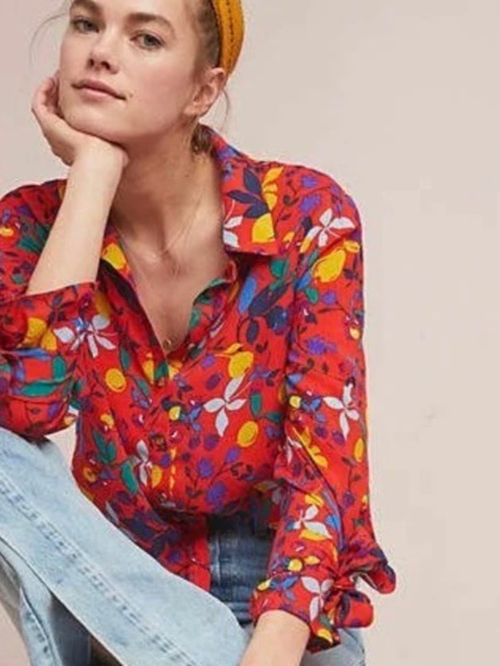 Anthropologie Blithe Buttondown Us 8